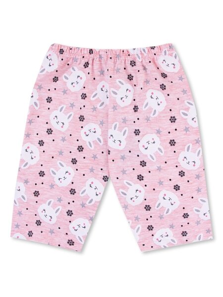 Бриджи Девочкам Юлала Розовый Зайки (фото 1)