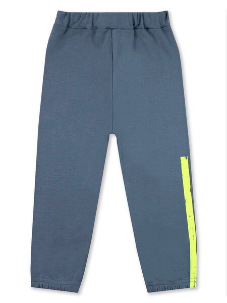 Брюки Мальчикам Юлала Серо-синий Полоска (фото 1)