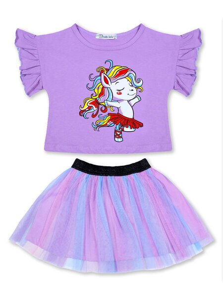 Костюм Девочкам Bonito Сиреневый Единорог (фото 1)
