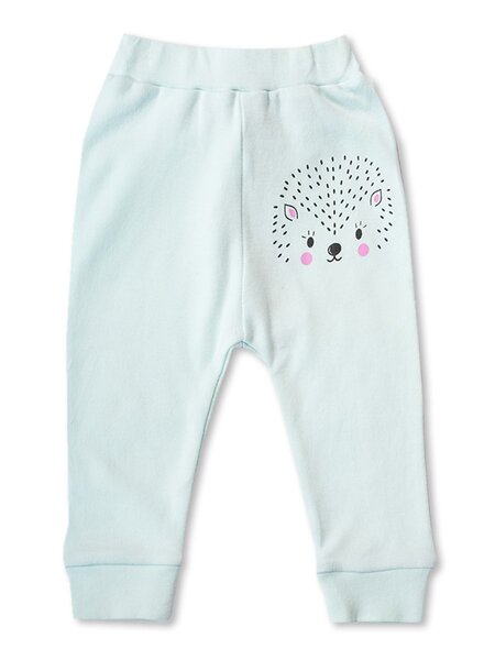 Штанишки Новорождённым Bonito Мятный светлый Ёжик (фото 1)