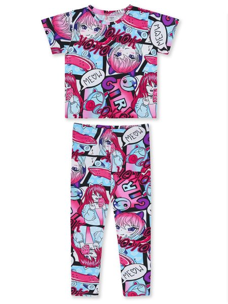 Костюм Девочкам Bonito Белый; Малиновый Девочка (фото 1)