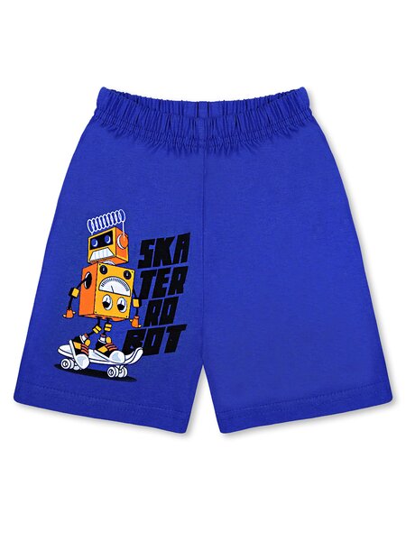 Шорты Мальчикам Bonito Ультрамарин Робот (фото 1)