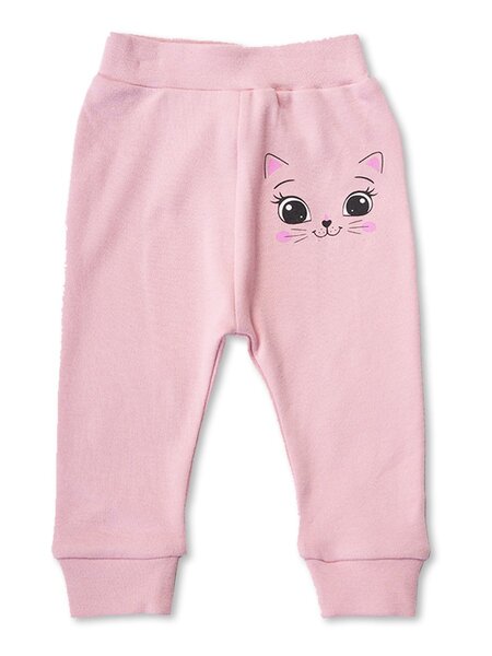Штанишки Новорождённым Bonito Розовый Кошка (фото 1)