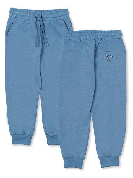 Брюки Мальчикам Takro Серо-синий Надпись (фото 1)