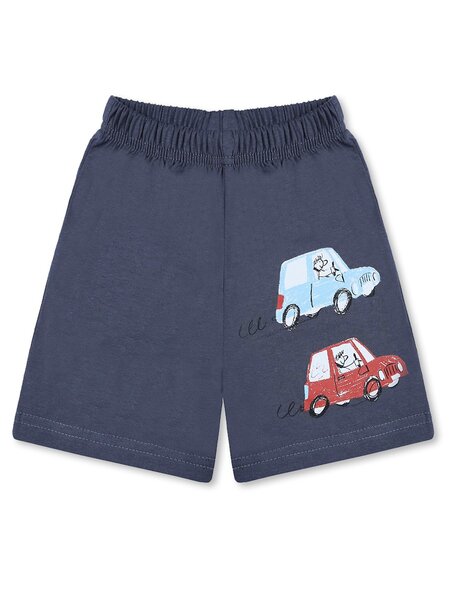 Шорты Мальчикам Bonito Серый тёмный Машинки (фото 1)
