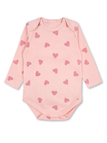 Боди Новорождённым Армения Розовый Сердечки (фото 1)