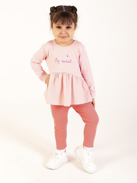 Туника Девочкам Takro Розовый Надпись (фото 1)