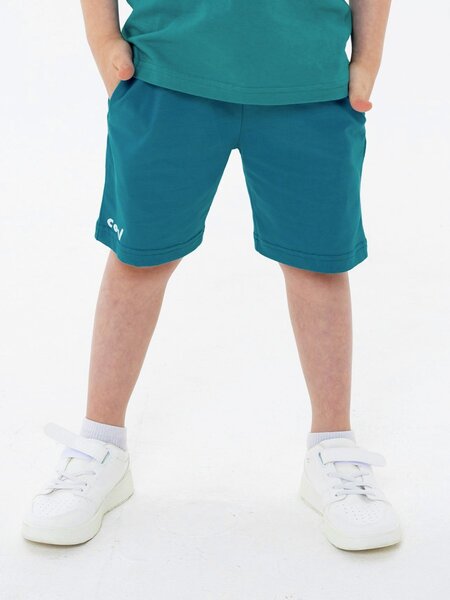 Шорты Мальчикам Takro Бирюзовый тёмный Надпись (фото 1)