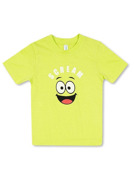 Футболка Мальчикам Takro Салатовый Смайл (фото 1)