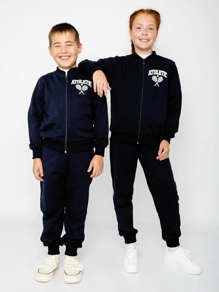 Костюм Мальчикам Ивашка Синий тёмный Надпись (фото 1)