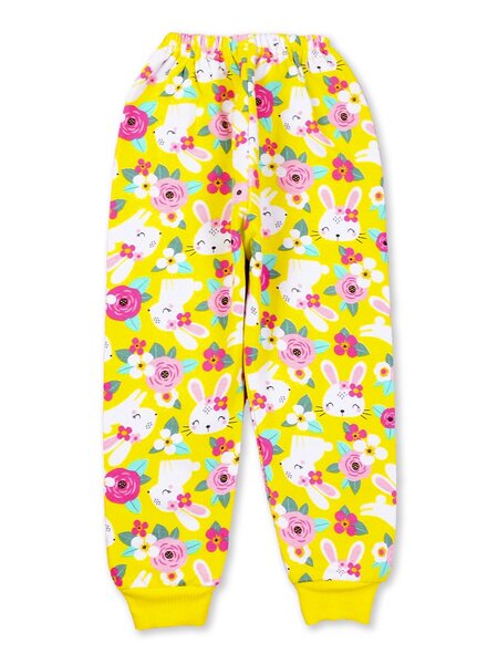 Штанишки Новорождённым Узбекистан Жёлтый Зайки (фото 1)