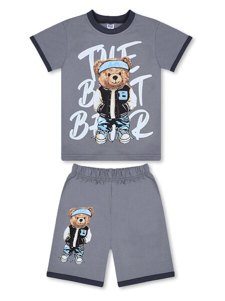 Костюм Мальчикам Bonito Серый Мишка (фото 1)