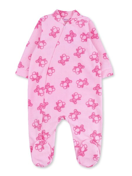 Комбинезон Новорождённым Юлала Розовый Мишки (фото 1)