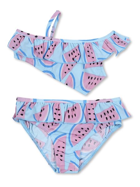Купальник Девочкам Bonito Голубой Арбуз (фото 1)