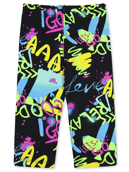 Бриджи Девочкам Bonito Чёрный Надписи (фото 1)