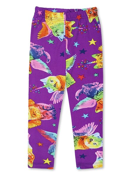 Лосины Девочкам Bonito Фиолетовый Кошки (фото 1)
