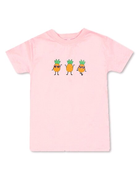 Футболка Девочкам Takro Розовый Ананас (фото 1)