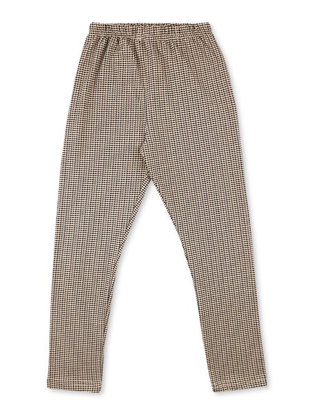 Лосины Девочкам Юлала Бежевый Клетка (фото 1)