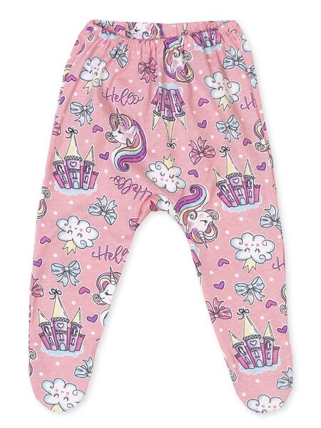 Ползунки Новорождённым Россия Персиковый Единорог (фото 1)