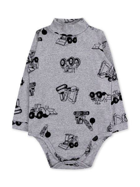 Боди Новорождённым Юлала Серый меланж Техника (фото 1)