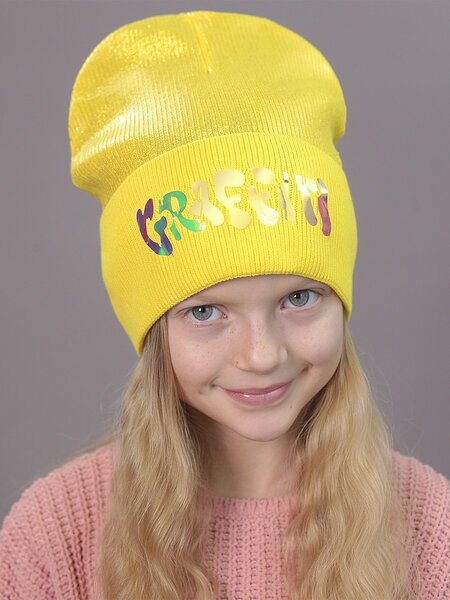 Шапка Девочкам Россия Микс Надпись (фото 1)
