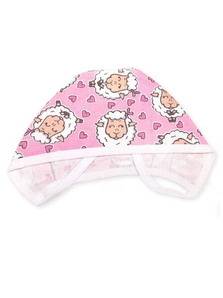Чепчик Новорождённым Россия Розовый Овечки (фото 1)