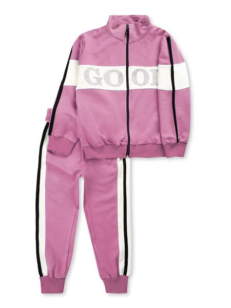 Костюм Девочкам Bonito Розовый тёмный Надпись (фото 1)