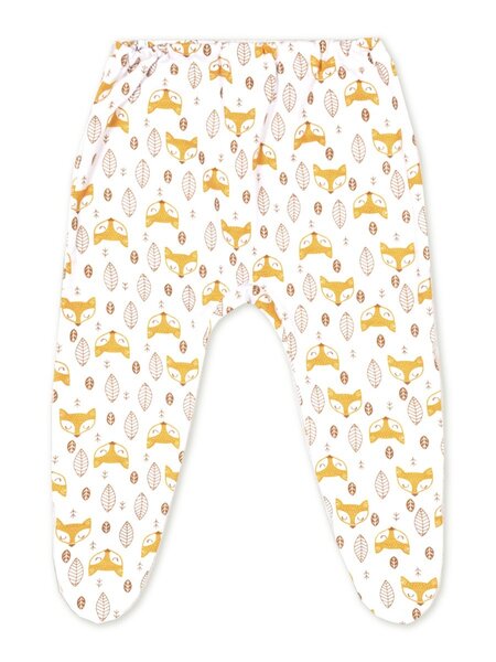 Ползунки Новорождённым Россия Молочный Лисички (фото 1)