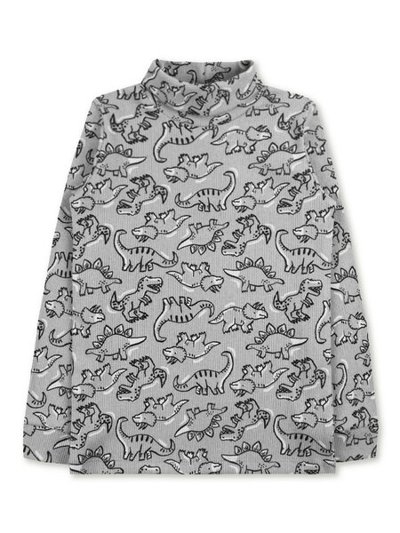 Водолазка Мальчикам Юлала Серый Динозаврики (фото 1)