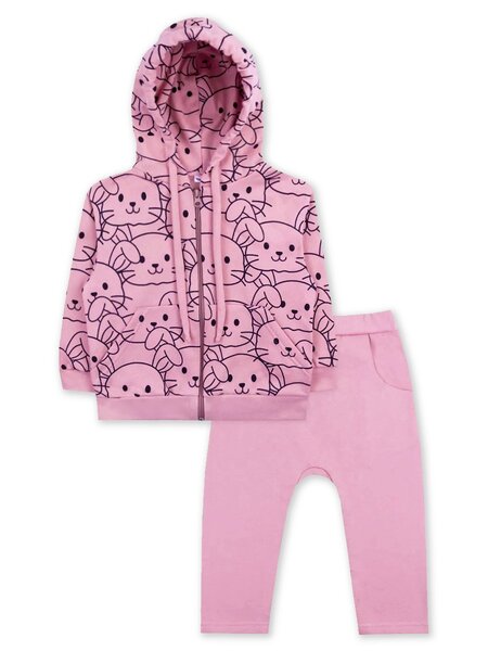 Костюм Девочкам Юлала Розовый Зайки (фото 1)