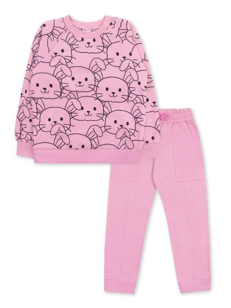 Костюм Девочкам Юлала Розовый Зайки (фото 1)