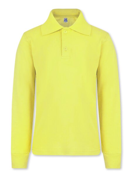 Поло Мальчикам K&r baby Жёлтый Без рисунка (фото 1)