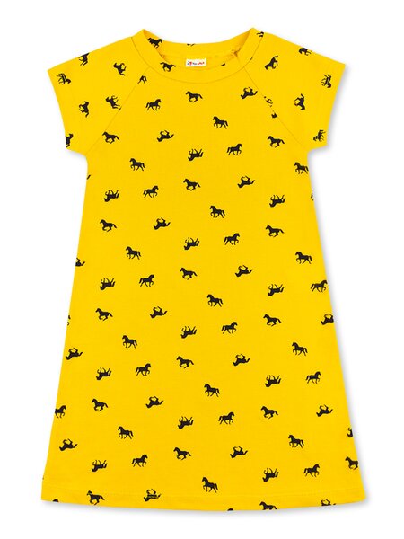 Платье Девочкам Юлала Жёлтый Лошади (фото 2)
