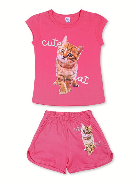 Комплект Девочкам Bonito Коралловый Котёнок (фото 1)