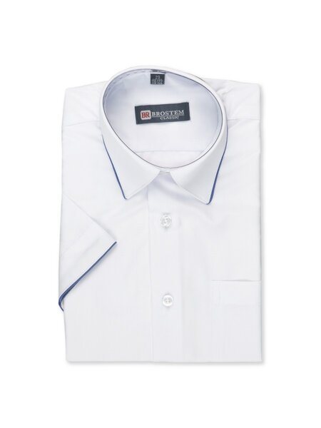 Рубашка Мальчикам Китай Белый Без рисунка (фото 1)