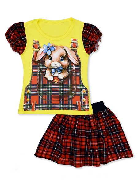 Комплект Девочкам Россия Жёлтый Зайка (фото 1)