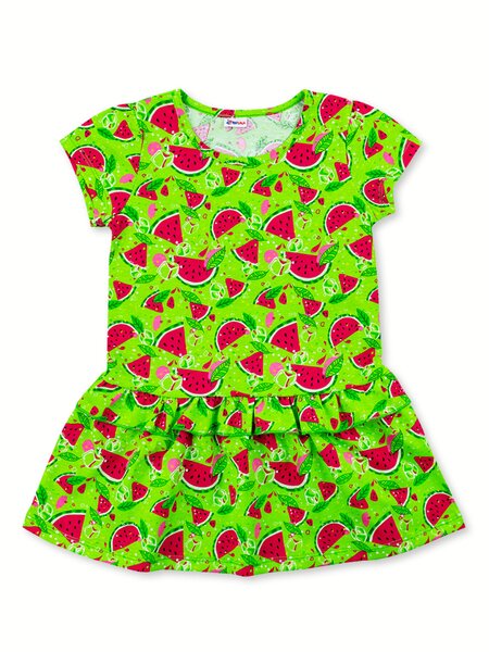 Платье Девочкам Юлала Салатовый Арбуз (фото 2)