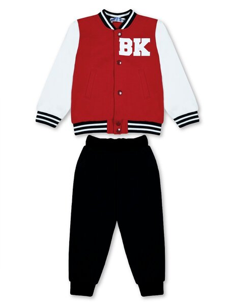Костюм Мальчикам Bonito Красный; Чёрный Буквы (фото 1)