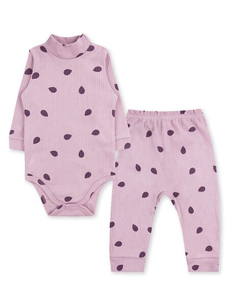 Комплект Новорождённым Юлала Пудра Пятнышки (фото 2)