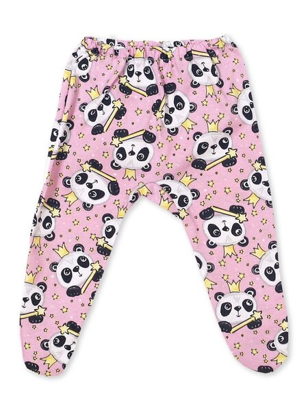 Ползунки Новорождённым Россия Розовый Панда (фото 1)