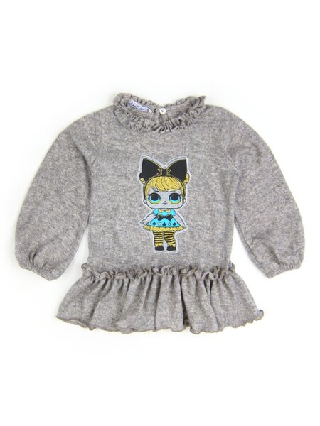 Платье Девочкам Bonito Серый Девочка (фото 1)