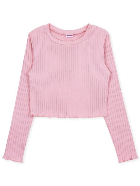 Топ Девочкам Юлала Розовый Без рисунка (фото 1)