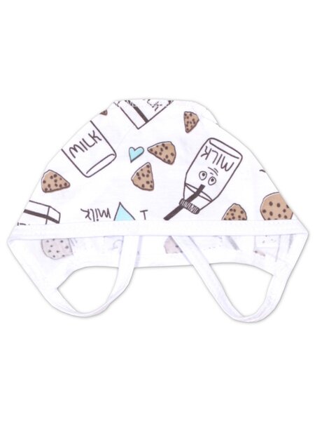 Чепчик Новорождённым Россия Белый Молоко (фото 1)