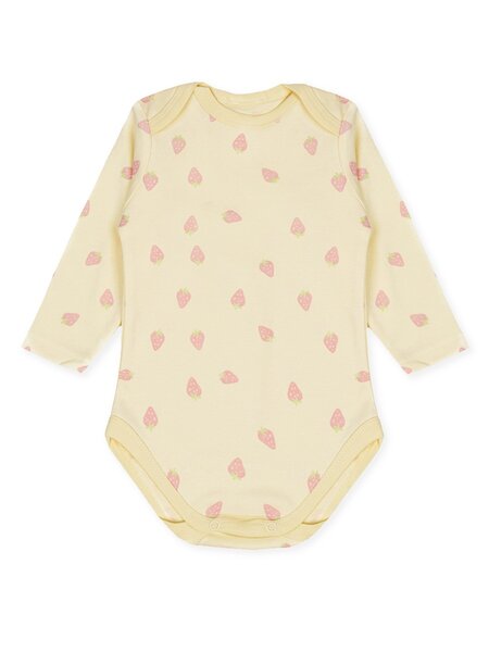 Боди Новорождённым Армения Бежевый светлый Ягоды (фото 1)