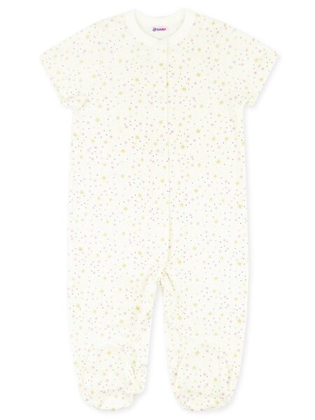 Комбинезон Новорождённым Юлала Молочный; Розовый Звёзды (фото 1)