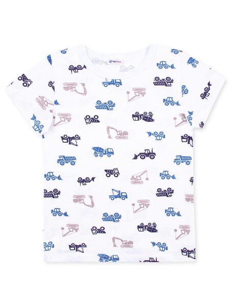 Футболка Новорождённым Юлала Белый Техника (фото 1)