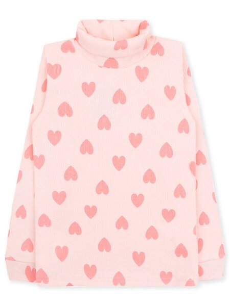Водолазка Мальчикам Юлала Персиковый Сердечки (фото 1)