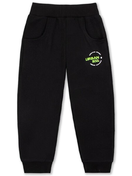 Брюки Мальчикам Юлала Чёрный Надпись (фото 1)