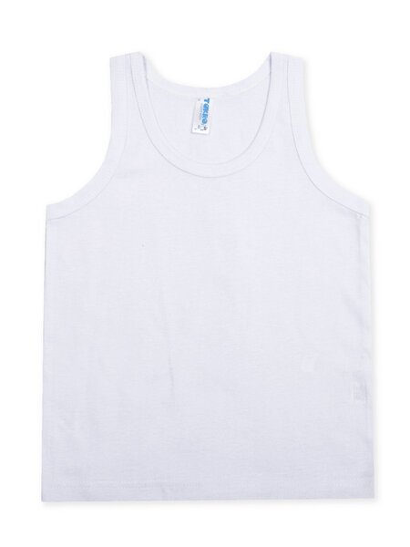 Майка Мальчикам Takro Белый Без рисунка (фото 1)