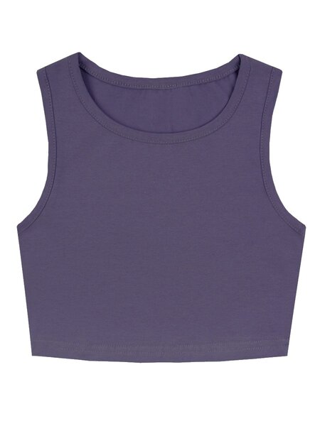 Топ Девочкам Юлала Лиловый Без рисунка (фото 1)